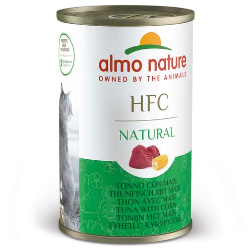 6x140g HFC - Thunfisch mit Mais Almo Nature Classic Katzenfutter nass