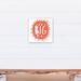 Zoomie Kids I'm Kind of a Big Deal Framed Canvas Art Canvas in Orange | 12 H x 12 W x 1.25 D in | Wayfair 256CC36435EE46C8A00ADCF09CFF6AB2