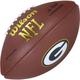 Wilson Unisex-Adult NFL LICENSED BALL GB American Football, BROWN, Uni