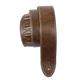 Perri's Leathers | Italian Garment Leather Guitar Strap (High-End Deluxe Soft Leather) 2” Inch Wide & XL- Extra Long | Suitable for Most Guitars, Chestnut