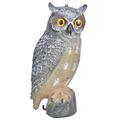 Esschert Design Vogelschreck Eule, 18,7x19,1x40,8 cm