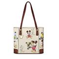 Disney Retro Mickey Mouse Handbag – Officially licensed Disney ladies' shoulder bag featuring vintage-style Disney artwork and Mickey Mouse charm. Exclusive to The Bradford Exchange.