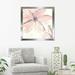 Latitude Run® 'Blush Clematis II' Watercolor Painting Print on Canvas in Pink | 31.5 H x 31.5 W x 1 D in | Wayfair LTTN3494 44481507