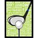 Zoomie Kids 'Golf Typography' Graphic Art Print Metal in Green/White | 26.5 H x 20.5 W in | Wayfair A37C9900B5684BA78ADD83ABA2ED3665
