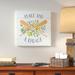 Loon Peak® 'Peace & Lodge IV' Textual Art Canvas in White | 28 H x 28 W x 1.5 D in | Wayfair LNPE1391 44478445