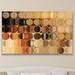 Picture Perfect International 'Circles & Squares # 39' Painting Print Canvas in Brown | 18 H x 30 W x 1 D in | Wayfair 704-0454_1830