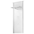 trendteam smart living - Garderobenpaneel Paneel - Garderobe - Ole - Aufbaumaß (BxHxT) 55 x 147 x 26 cm - Farbe Weiß - 183944401