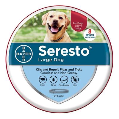 Seresto Collar For Large Dogs (Above 18 Lbs) 27.5 Inch (70 Cm) 1 Collar