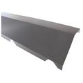 Faitière crantée sur mur pour bac acier 1045 - l 2100mm - Coloris - Gris anthracite ral 7016,