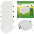 Lampesecoenergie - Lot de 5 Spot Encastrable led Downlight Panel Extra-Plat 18W Blanc Froid 6000K