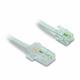 Câble téléphonique RJ45/RJ11 - 1,8 m - Blanc