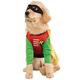 Official Rubie's DC Comic Robin Teen Titans Kostüm für Hunde, Superhelden-Geschenk, Größe L
