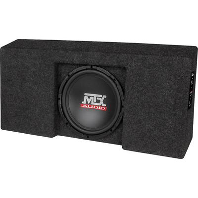 MTX T-form 09-up F-150 CrewCab Black w/ 10" Sub and Amp