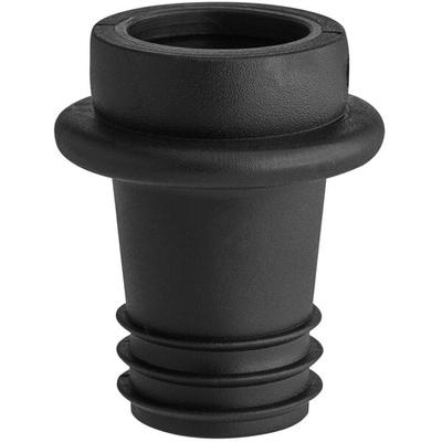 Franmara 7821 VinoVac Black Universal Wine Saver Stopper - 10/Pack