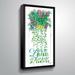 Gracie Oaks Love Makes a House a Home - Print on Canvas Canvas, Metal in White | 36 H x 18 W x 2 D in | Wayfair 80D4CD7CC6D046D79F589194692745A0