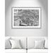 Williston Forge 'Paris 1643' Framed Graphic Art Print Paper in Black/White | 31 H x 43 W x 1.25 D in | Wayfair 7259C1A9092745869375F76AB4FC18B4