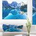 East Urban Home 'Alpine Lakes Wilderness Area' Photographic Print on Wrapped Canvas Metal in Blue | 30 H x 40 W x 1.5 D in | Wayfair