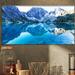 East Urban Home 'Alpine Lakes Wilderness Area' Photographic Print on Wrapped Canvas Metal in Blue | 16 H x 32 W x 1 D in | Wayfair