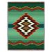 Pure Country Weavers Turak Cotton Blanket Cotton in Green | 53 W in | Wayfair 6641-T