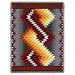 Pure Country Weavers Whirlwind Fire Cotton Blanket Cotton in Red/Gray/Brown | 54 W in | Wayfair 8047-T
