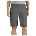 Dickies Men's 11 Inch Relaxed-Fit Stretch-Twill Work Short - Gray - 36