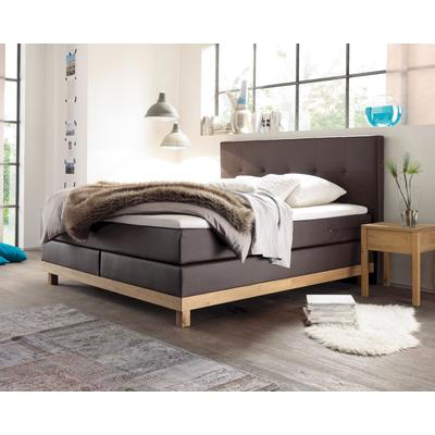 Hasena Boxspringbett Pronto Bella 160x200 cm / 323 weiss / Base-Top