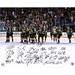 Vegas Golden Knights 2018 Western Conference Champions Autographed 16" x 20" Stick Salute Photograph with 26 Signatures