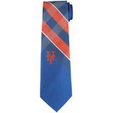 Men's New York Mets Woven Poly Grid Tie