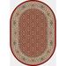 Red/White 63 x 0.43 in Area Rug - Astoria Grand Attell Oriental Red/Ivory Area Rug Polypropylene | 63 W x 0.43 D in | Wayfair
