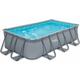 Habitat Et Jardin - Piscine tubulaire ludo 3 - 5.49 x 2.74 x 1.32 m - filtration 5.29 m3/h