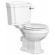 Traditionelle Stand-Toilette Belmont&44 Keramik mit Spülkasten Spülmechanismus Absenkautomatik 860