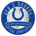 Indianapolis Colts 12" x Dad's Garage Sign