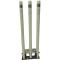 ND Sports Cricket Wooden Spring Return Stumps Bails & Metal Base Wickets