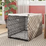 MidWest Homes for Pets QuietTime Defender Crate Cover in Gray | 33 H x 30 W x 48 D in | Wayfair CVR48T-BR