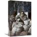 East Urban Home Man Who Laid Up Treasure - Wrapped Canvas Print Canvas in Gray/White | 16 H x 10 W x 2 D in | Wayfair