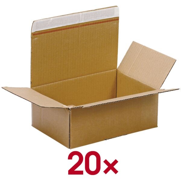 OTTO Office Versandkartons »Speedbox SSB-230« 23,0/16,0/8,5 cm - 20 Stück braun, 23.5x9.5x16.5 cm Image