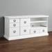 Wood Top - 66" Printer Credenza - White - Ballard Designs - Ballard Designs