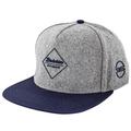 Blackskies Horus Snapback Hat | Men Women Premium Baseball Cap Dad 5-Panel Strapback Hip Hop Urban Flannel Grey Blue