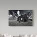 Trademark Fine Art 'Old' Photographic Print on Wrapped Canvas in Black/White | 12 H x 19 W x 2 D in | Wayfair 1X04975-C1219GG