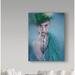 Trademark Fine Art 'XXX' Photographic Print on Wrapped Canvas in Blue/Green | 19 H x 14 W x 2 D in | Wayfair 1X04936-C1419GG