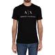 Armani Exchange Men's 8nztcj T-Shirt, Black (Black 1200), XXL