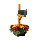 August Grove® Millennium Park Pot Planter Plastic in Black | 12 H x 24 W x 24 D in | Wayfair 416DF360BDCD42A4B10918BA2729AFCF