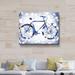 Ebern Designs Kukkapalli 'Bicycle for All Seasons Spring' - Graphic Art Print on Canvas in White | 36 H x 48 W x 2 D in | Wayfair