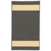 Brown/Gray 84 x 144 in Indoor/Outdoor Area Rug - Bay Isle Home™ Sumrall Indoor/Outdoor Reversible Area Rug - Grey Yellow | 84 W x 144 D in | Wayfair