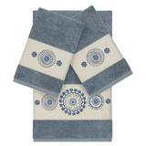 Winston Porter Roeder 3-Piece Turkish Cotton Towel Set Turkish Cotton in Green/Blue | 27 W in | Wayfair 9E2D3EE9372E4B27B7CDD69B74D3D131