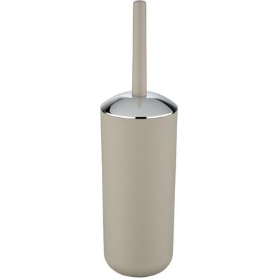 WC-Garnitur Brasil Taupe, Spezialkunststoff, absolut bruchsicher, Taupe, Kunststoff (tpe) taupe