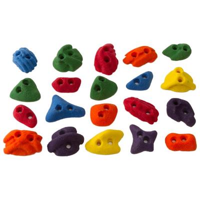 Metolius - Screw-On Footholds - Klettergriffe Gr 20 Holds rot Image