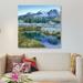 East Urban Home 'Pond & Avery Peak, San Juan Mountains, Colorado' Photographic Print on Canvas Canvas, Cotton | 12 H x 12 W x 0.75 D in | Wayfair