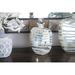 House of Hampton® Banach Distressed Silver Glass Decorative Bottle Glass in Gray | 12 H x 8 W x 5 D in | Wayfair 80AEA54B250647A3A26C95EBF7119D67