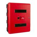 Firechief FCDCK Double Extinguisher Cabinet, Key Lock, Red